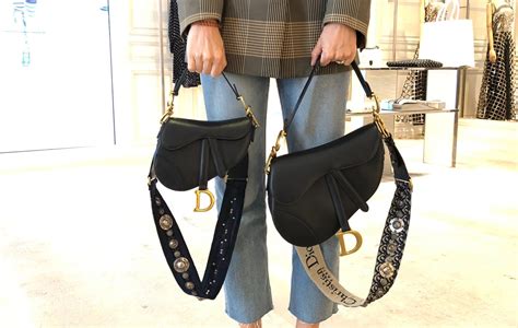 dior saddle bag mini vs small|dior mini saddle bag dimensions.